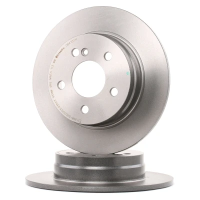 Imagen de BREMBO COATED DISC LINE 08.A737.11 Disco de freno 278 9 5 macizo revestido altamente carbonizado con tornillos MERCEDES BENZ: Clase C Berlina norauto,