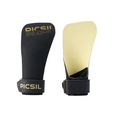 Imagen de PicSil Phoenix Calleras sin Magnesio para Cross Training, Gimnasio, Box, WODs, Halterofilia, Protección Integral de la Mano, Agarres Agujeros, Previenen Ampollas y Desgarros, Unisex (G+)