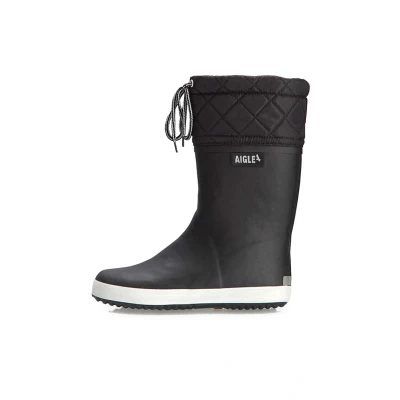 Imagen de Aigle Giboulee Unisex Botas de agua para niños, Talla: 19, Noir/blanc Zapatos