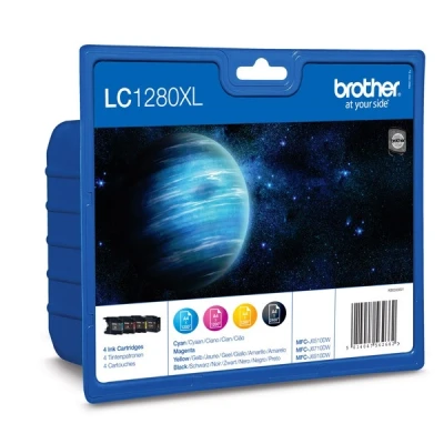 Imagen de brother Ink cartridge lc 1280 value pack black/color LC1280VP