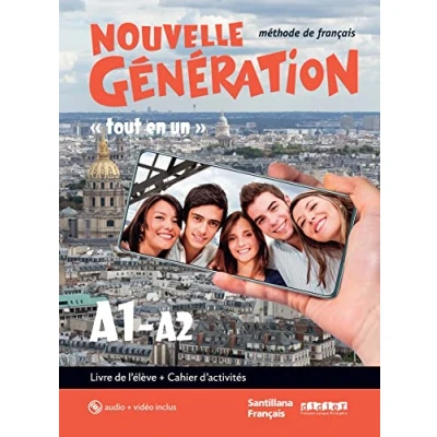 Imagen de Nouvelle Generation A1/a2 Livre+cahier+cd+dvd (1º Bachillerato)