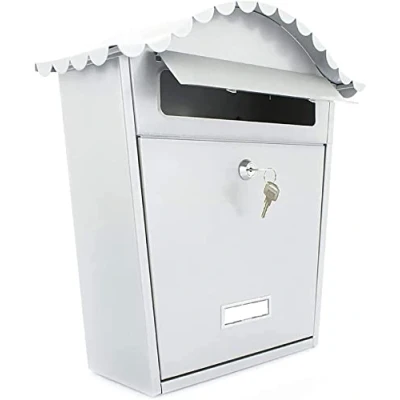 Imagen de Kippen 10006GS Buzón Modelo Armony, Silver, Dimensiones: 370 x 130 360 mm
