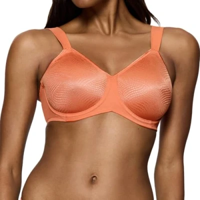 Imagen de Triumph Essential Minimizer T Sujetador Reductor, Apricot Brandy, 105E Mujeres