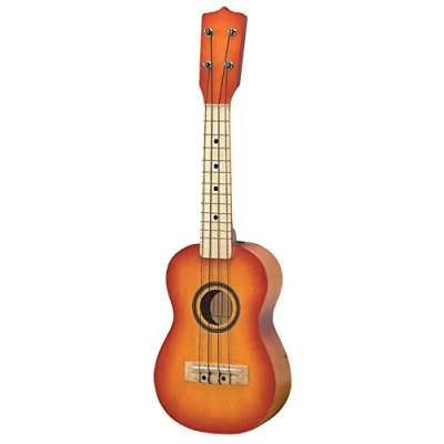 Imagen de GEWA Ukelele soprano Modelo 1 Amarillo Rojo Sunburst