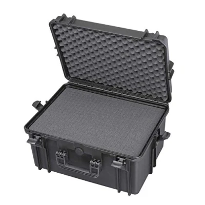 Imagen de MAX Cases MAX505H280S.079 Negro Maleta hermética con Espuma pre Cortada a cubetas Dimensiones internas 500 x 350 280 mm