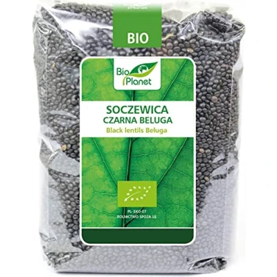 Imagen de Lentejas negras BELUGA BIO 1 kg PLANET