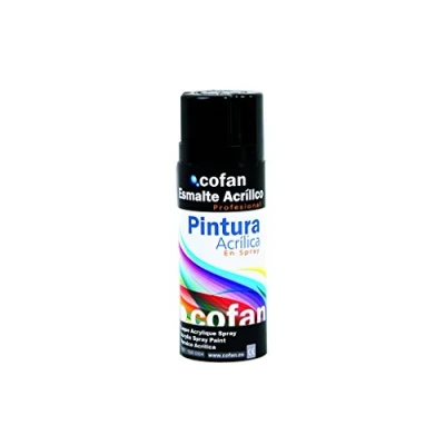 Imagen de Cofan Pintura En Esmalte Acrílica spray Envase de 400 ml Color Aluminio