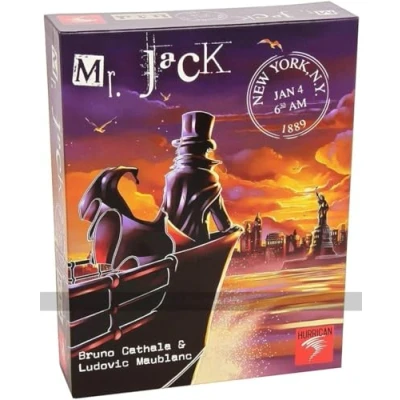 Imagen de Asmodee Mr. Jack Nueva York, juego de estrategia Varios idiomas, incluye español (MRJ03ML)