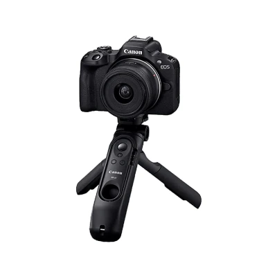 Imagen de Cámara EVIL Canon R50, Con RF S 18 45 F4.5 6.3 IS, Kit creator, 24.2 megapixel, Wi Fi, Negro