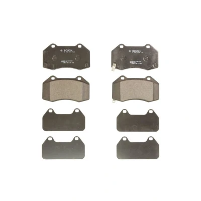 Imagen de BOSCH 0 986 494 718 Juego de pastillas freno Low Metallic con avisador acústico desgaste Chapa antichirridos OPEL: Corsa D Hatchback