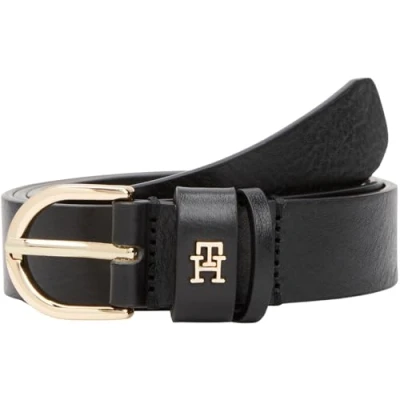 Imagen de Tommy Hilfiger Essential Effortless 2.5 Aw0Aw16836, Cinturón Ajustable Mujer, Negro (Black), 70