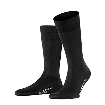 Imagen de FALKE Cool 24/7 M SO algodón unicolor 1 par, Calcetines Hombre, Negro (Black 3000) nuevo ecológico, 43 44