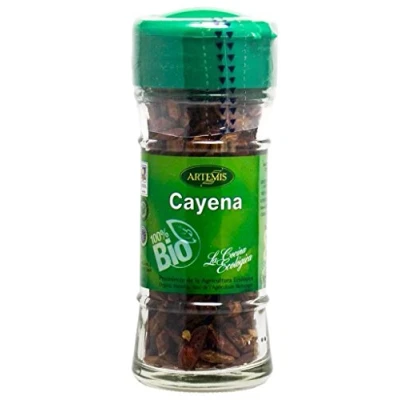 Imagen de Artemisbio Tarro Cayena Frutos Eco 20 Gr Especias Y Condimentos 300 g