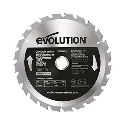 Imagen de Evolution Power Tools GW185TCT 24 Hoja de sierra (185 mm)