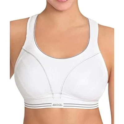 Imagen de Champion Shock Absorber S5044 Ultimate Run Bra Sujetador Deportivo, Blanco (White/Wsv), 70I Mujer