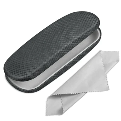 Imagen de FINTIE Funda rígida para gafas de sol y sol, Cuadros Gris, Talla única