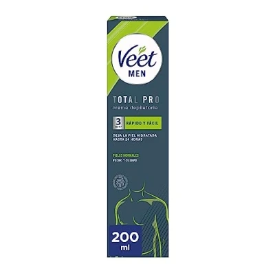 Imagen de Veet Crema Depilatoria Masculina para el Cuerpo Piel Normal, 200ml