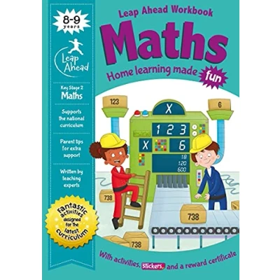 Imagen de Leap Ahead: 8 9 Years Maths: Ahead Workbook Expert (ENGLISH EDUCATIONAL BOOKS)
