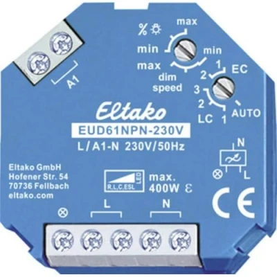 Imagen de Eltako Regulador luz Universal eud61npn 230v led