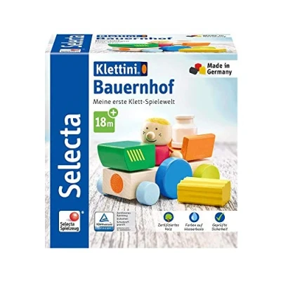 Imagen de Selecta Klettini, granja, juguete apilable, 7 piezas, Color bauernhof (Schmidt Spiele GmbH 62076)