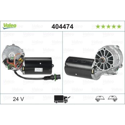 Imagen de VALEO ORIGINAL PART 404474 Motor del Limpiaparabrisas 24 delante para dirección izquierda/derecha