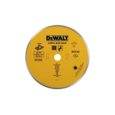 Imagen de DeWalt DT3733 XJ Disco de diamante para corte en húmedo azulejos cerámica, 250 x 25,4 mm