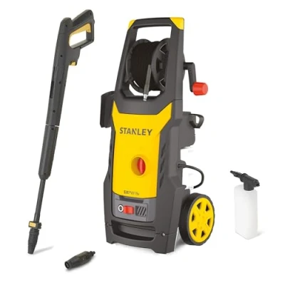 Imagen de Stanley Hidrolimpiadora SXPW19B de Alta Presión Agua Fría para Automóviles Y Superficies Domésticas Externas máx. 150 bar Caudal 440 l/h Consumo energía 1900 W