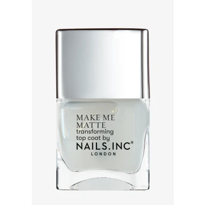 Imagen de Nails Inc Better On Top MATTE Quick Drying Coat Nagellack Schnelltrocknend in 45 Sekunden Vegan &amp; Tierversuchsfrei Mattierender, Feuchtigkeitsspendender Perfekte Maniküre