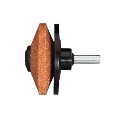 Imagen de Multi Sharp 1301 Muela para taladro multiusos, afila cortacéspedes, palas, azadas, cortabordes, podaderas, hachas y otras herramientas de jardín