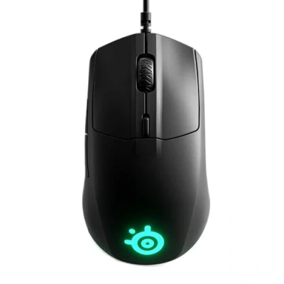 Imagen de Steelseries Rival 3 Ratón Alámbrico para Juegos Sensor Óptico Truemove Core de 8.500 Cpi 6 Botones Programables con Disparador Dividido Cableado Negro