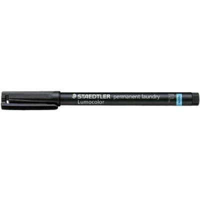 Imagen de Staedtler Lote de 3 rotuladores textiles Lumocolor Laundry Permanent PTE Fine negro