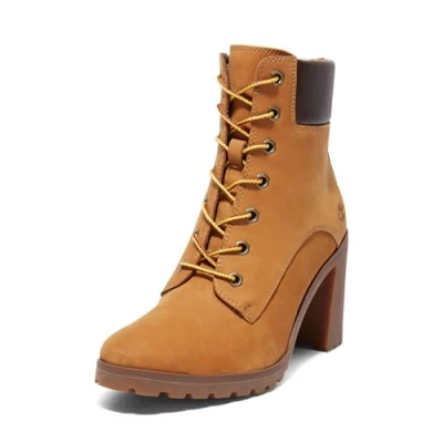 Imagen de Timberland Allington 6IN LACE UP Botines con cordones, Mujer, Talla: 39.5, Wheat Zapatos