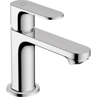Imagen de hansgrohe Rebris S Grifo monomando de lavabo 80 CoolStart con vaciador automático, cromo, 72513000