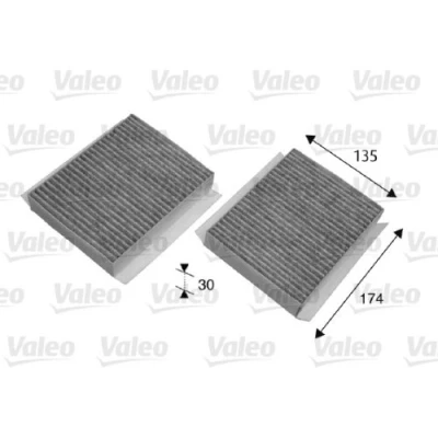 Imagen de VALEO CLIMFILTER PROTECT 698747 Filtro de habitáculo carbón activado 174, 174 ALFA ROMEO: 147, 156 Berlina, GT
