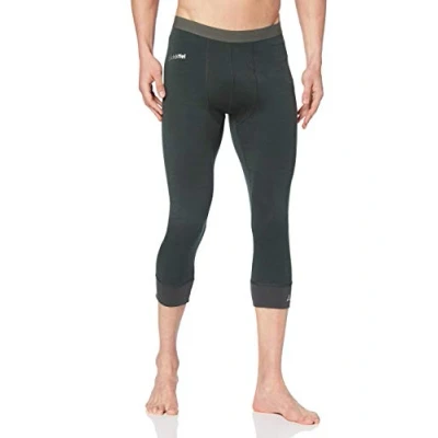 Imagen de Schöffel Merino Sport Pants Short M Calzoncillos Largos Que regulan la Temperatura, Mallas térmicas Transpirables en Longitud 3/4, Unisex Adulto, Antracita, Small
