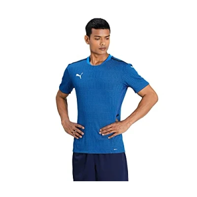 Imagen de Puma Teamcup Camiseta deportiva, Hombre, Talla: XXL, Electric blue lemonade