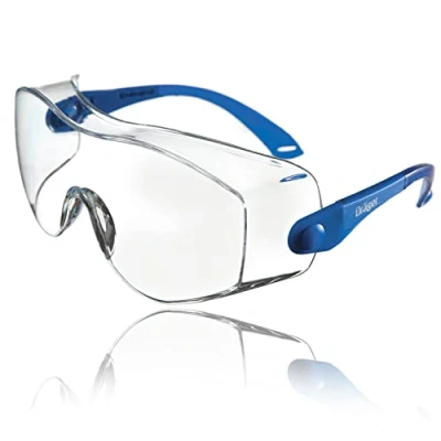 Imagen de Dräger X pect 8120 Cubregafas protectoras Lentes de seguridad con patillas ajustables Para laboratorio, agricultura, industria 1 gafa