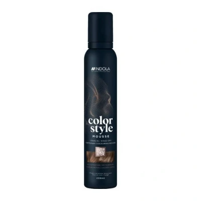 Imagen de Indola Color Style Mousse 200 ml Medium Brown