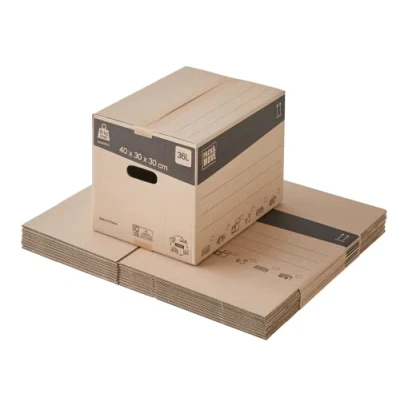Imagen de Pack de cajas cartón para mudanza 36L 40x30x30 cm certificados FSC 70% and Move (40)