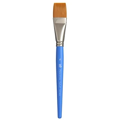 Imagen de Princeton Art &amp; Brush Select Sintético Mango Corto Plano Aguada 1 Pulg, Flat Wash, 1&quot;