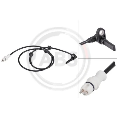 Imagen de Sensor, revoluciones de rueda A.B.S. 31600