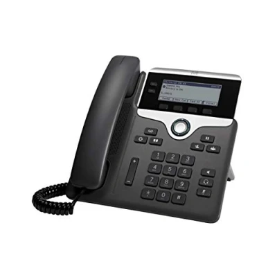 Imagen de Cisco Teléfono VoIP CP 7821 K9, Gris Oscuro Negro y Plateado