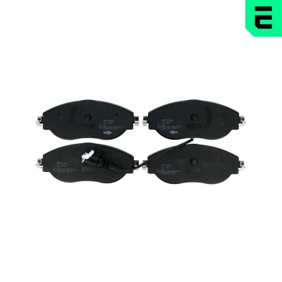 Imagen de OPTIMAL BP 12668 Juego de pastillas freno con contacto avisador desgaste SEAT: Leon III Hatchback, ST, SC, VOLKSWAGEN: Golf 7