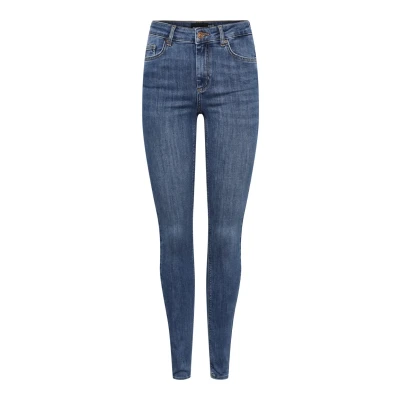 Imagen de Pieces Pcdelly Vaqueros pitillo, Mujer, Talla: XSx30, Medium blue denim