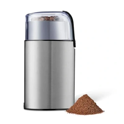 Imagen de Amazon Basics Molinillo de café eléctrico, acero inoxidable