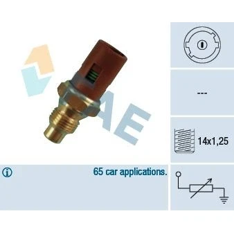 Imagen de Sensor, temperatura del refrigerante FAE 32240