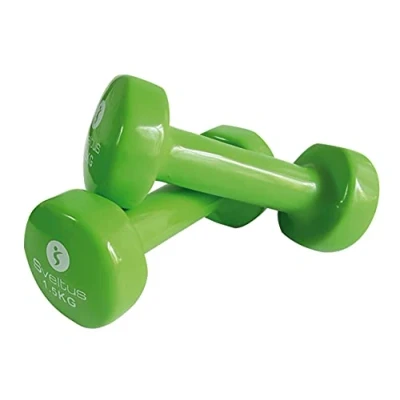 Imagen de Sveltus Epoxy, Mancuernas, Pack de 2 x 1.5 kg, Verde