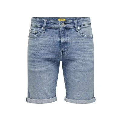 Imagen de Only &amp; Sons Shorts vaqueros, Hombre, Talla: Small, Medium blue denim