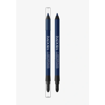 Imagen de IsaDora Perfect Contour Kajal Sujeción fuerte sin borrones lápiz de ojos negro ideal para ahumados altamente pigmentado e hipoalergénico fácil aplicación delineador ojos,