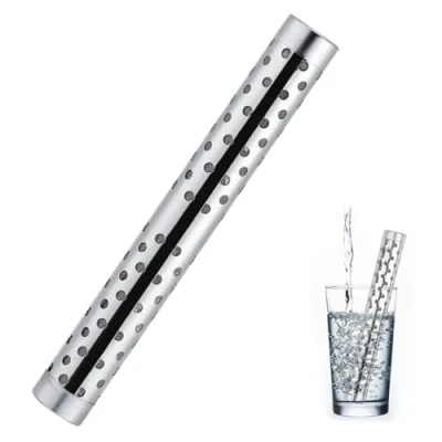 Imagen de barra de agua alcalina, filtro acero inoxidable Ionizador alcalina Nano Energy Stick 15,3 pulgadas